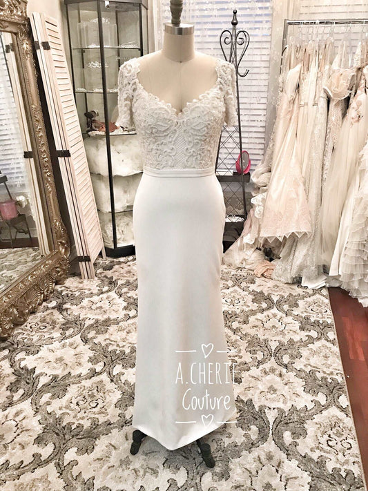 Made to Order Sheath Wedding Dresses