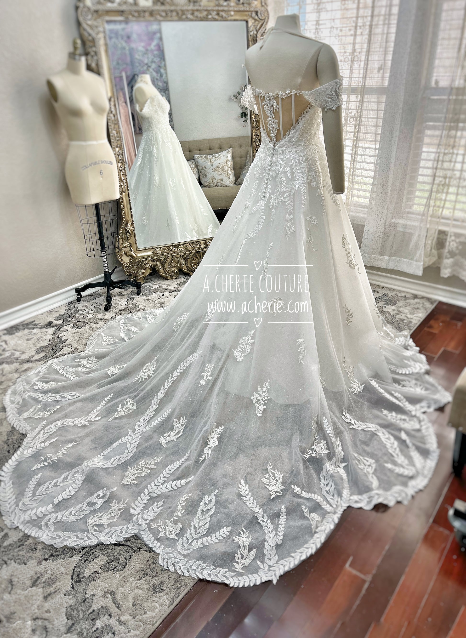 lily lace and tulle dress LILLY Wedding Dress